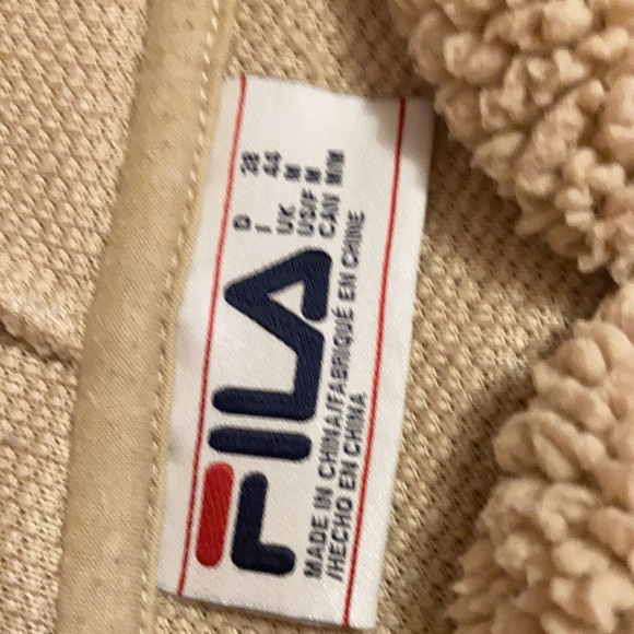 Brown teddy bear FILA sweatshirt - Picture 2 of 2